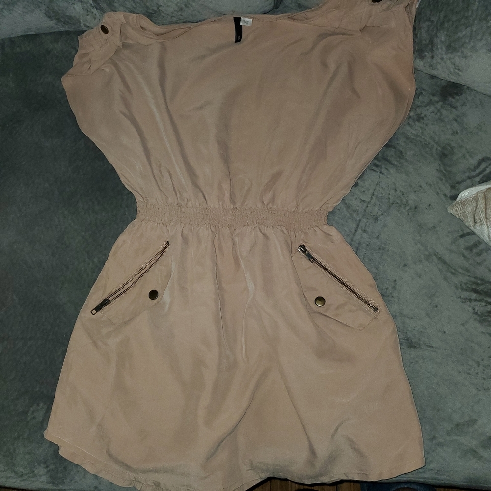 Tan H&M tunic dress